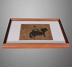 山阳书画装裱配框服务案例